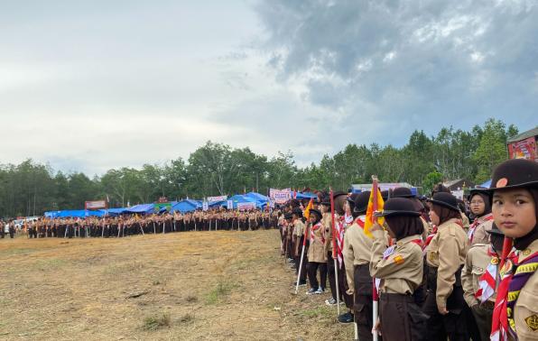 Upacara Pembukaan KTP 2024 Peserta Upacara KTP 2024