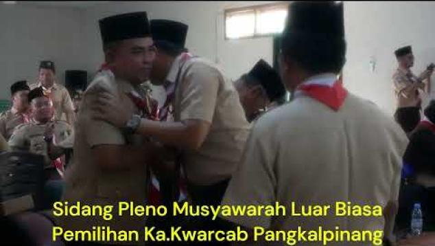 Embedded thumbnail for Sidang Pleno MUSCABLUB tahun 2025 Pemilihan Ka.Kwarcab Pangkalpinang PAW 2025 sd 2028