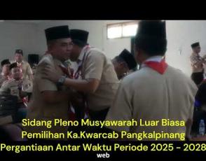 Embedded thumbnail for Sidang Pleno MUSCABLUB tahun 2025 Pemilihan Ka.Kwarcab Pangkalpinang PAW 2025 sd 2028